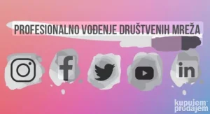 Održavanje naloga na društvenim mrežama