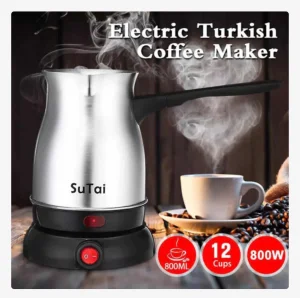 Električna Džezva Za Kafu Sa Postoljem