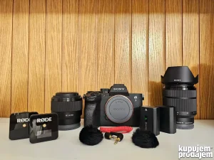 Sony A7 IV + Sony FE 28-70mm + Sony FE 1.8 50mm + RODE GO II