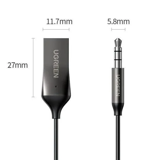 Bluetooth AUX audio prijemnik HandsFree za auto Ugreen CM309