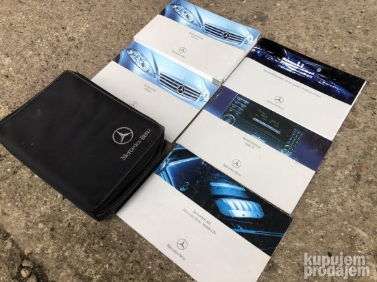 Upustvo Knjizice sa futrolom za Mercedes A klasa w169