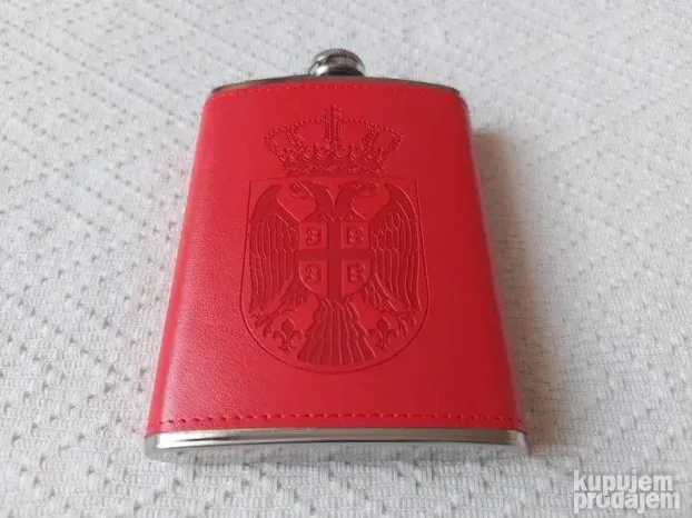 Pljoska - Pljoske -  GRB SRBIJE - ZASTAVA SRBIJE 0,3l - inox