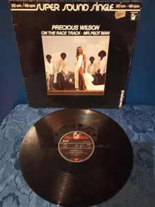 Precious Wilson  -  On The Race Track / Mr. Pilot Man