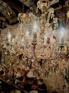 Kristalni lusteri u paru - Swarovski Italija