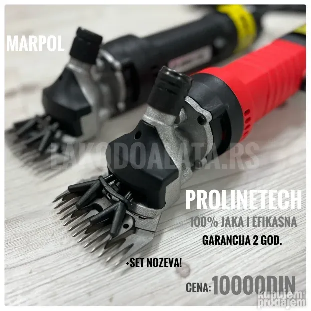 Masinica Za Sisanje Ovaca Marpol i Prolinetech+nozevi!