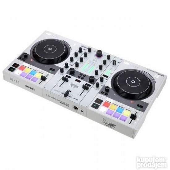 Hercules DJ Inpulse 500 WH Stand Bundle DJ Kontroler