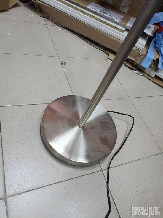 Podna Lampa Metal- Staklo 2x E27-1x E14 A+ - Reality Gerry