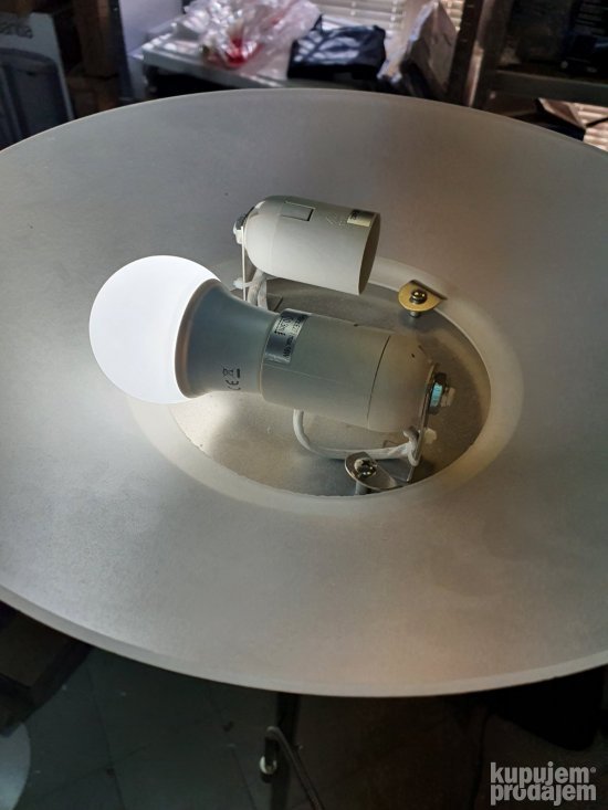 Podna Lampa Metal- Staklo 2x E27-1x E14 A+ - Reality Gerry
