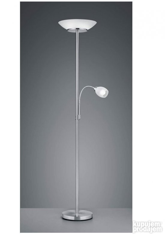 Podna Lampa Metal- Staklo 2x E27-1x E14 A+ - Reality Gerry