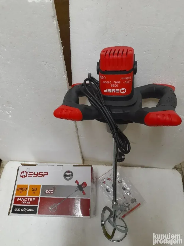 Mikser za lepak Zubr original Ruski 2400w extra cena