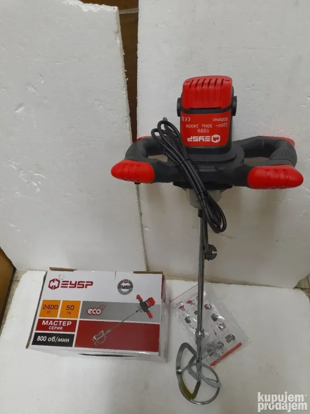 Mikser za lepak Zubr original Ruski 2400w extra cena