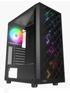 Rampage AZZA V1 Tempered Glass Black 3x12cm Black 1x 12cm