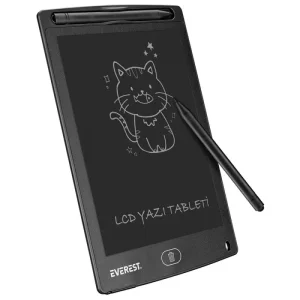 Everest Ev-dy100 8.5" Lcd Drawing Board Black