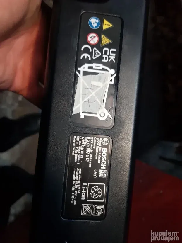 Baterija Bosch Powerpack 400 Ramovska 4,7 ciklusa punjenja