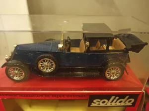 Renault 40 CV, 1926, blue, Solido