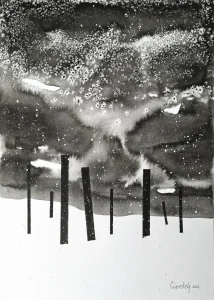 Tihi svet 2 - crtež 30x21cm