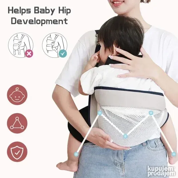 Nosiljka za bebe Kengur nosiljka za bebe Sling nosiljka