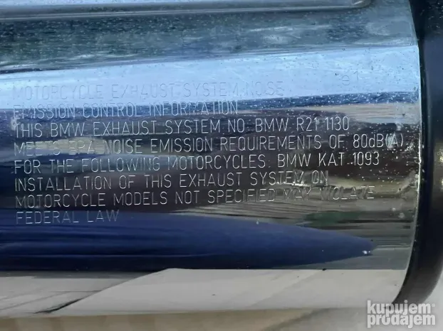 Auspuh BMW R 1150