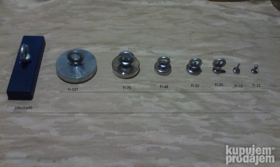 Magnet 200x60x30 350Kg Originali