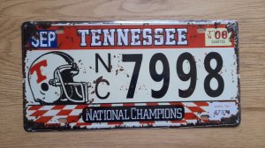 Tennesse tablica 30x15cm lim