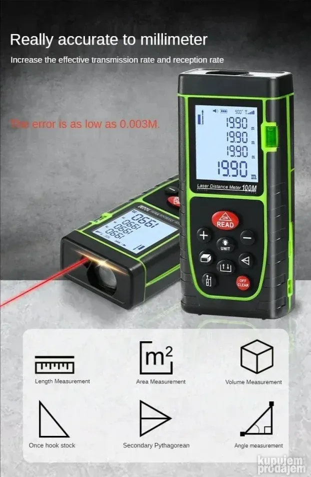 Laser metar Laserski metar do 80m LASER metar