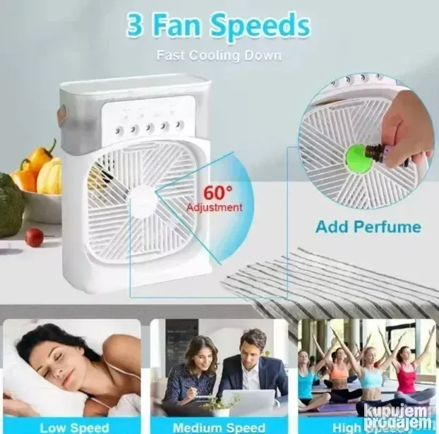 Mini klima-vise modela novo