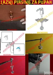 Lazni pirsing za pupak-Lazni pirsinzi za pupak