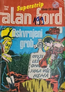 Alan Ford br. 336 - Oskvrnjeni grob