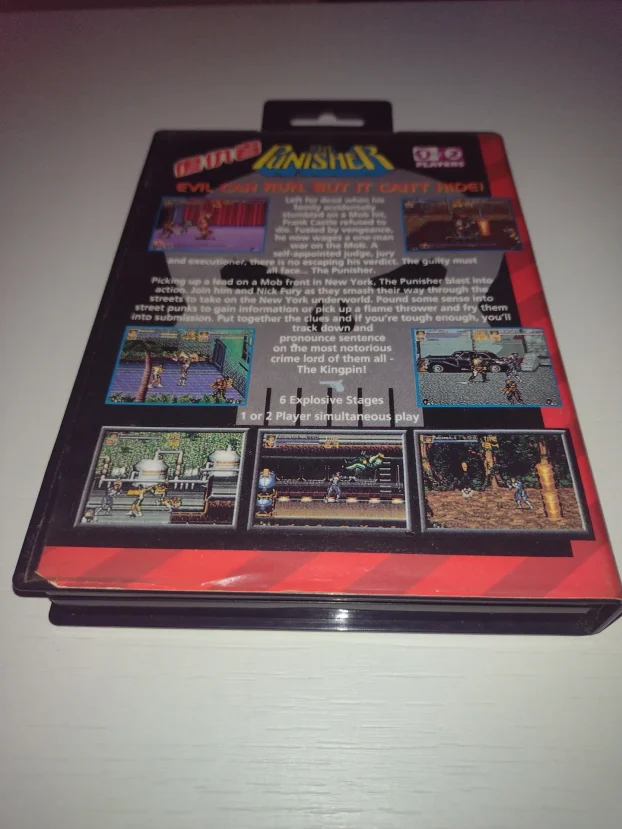 Golden Axe 3 i The Punisher Sega prazna kutija