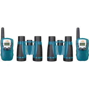LabZZ WTT10 walkie-talkie and binocular telescope stock blue