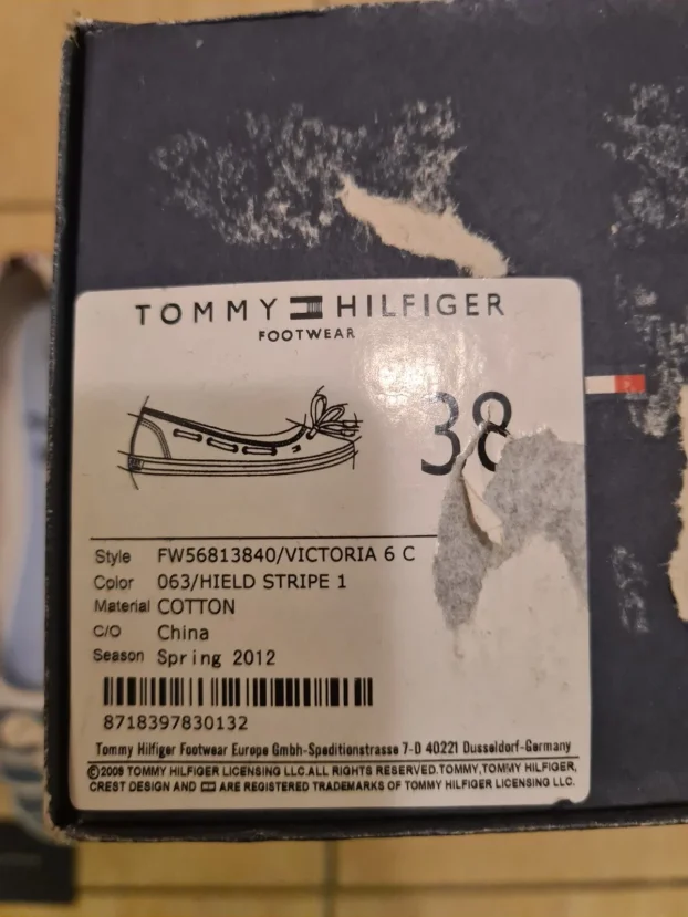 Tomy Hilfiger baletanke 38br