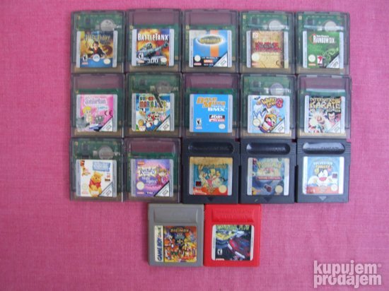 Igre za Game Boy Color ORIGINAL+GARANCIJA+POKLON