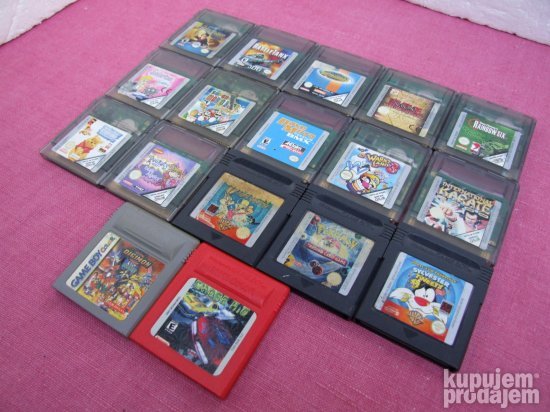 Igre za Game Boy Color ORIGINAL+GARANCIJA+POKLON