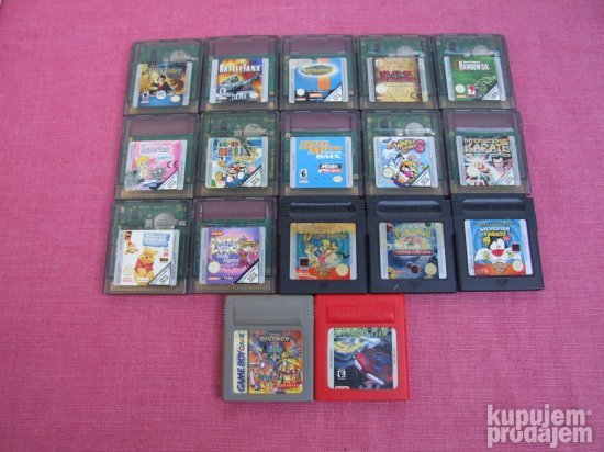 Igre za Game Boy Color ORIGINAL+GARANCIJA+POKLON