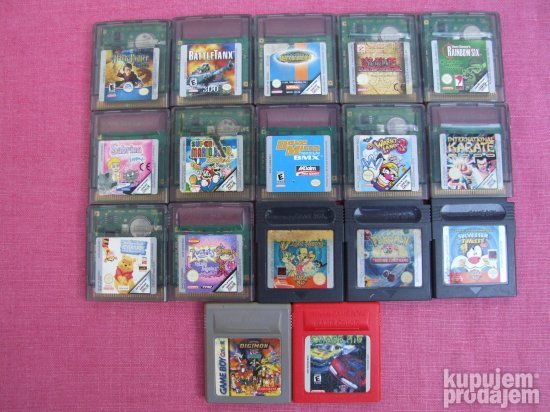 Igre za Game Boy Color ORIGINAL+GARANCIJA+POKLON
