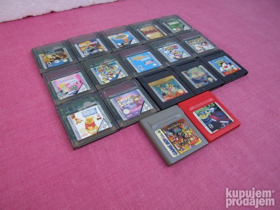Igre za Game Boy Color ORIGINAL+GARANCIJA+POKLON