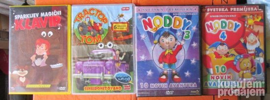 Tom Majstor, Sparkijev magicni Klavir,  Noddy 3 i 4
