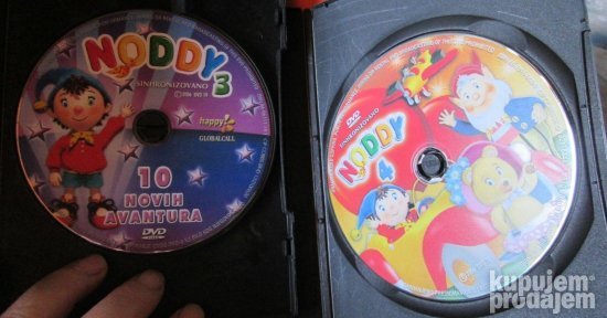 Tom Majstor, Sparkijev magicni Klavir,  Noddy 3 i 4