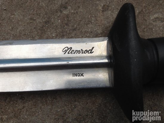 Ronilacki noz Nemrod knife vintage