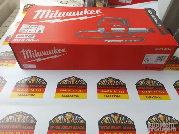 Milwaukee aku mazalica M18GG-0