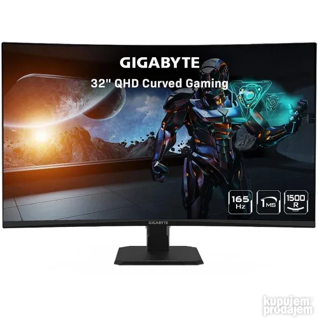Gigabyte M32QC-EK1 32" GAMING 1440p 170Hz 1ms