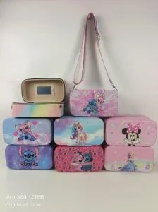 Stitch, Minnie, Frozen torbica sa ogledalom - novo