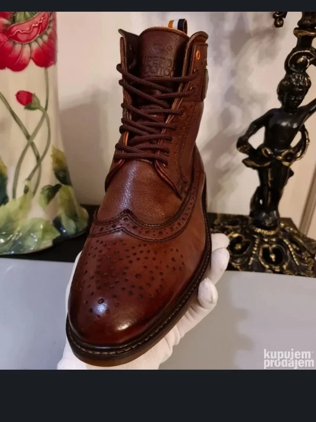 Original SUPERDRY PREMIUM muš kožne čizme 44/29cm
