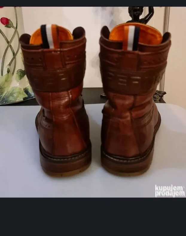 Original SUPERDRY PREMIUM muš kožne čizme 44/29cm