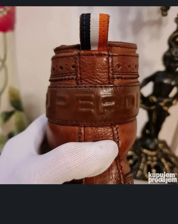 Original SUPERDRY PREMIUM muš kožne čizme 44/29cm