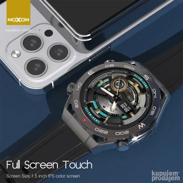 Smart Watch Moxom MX-WH08 crni