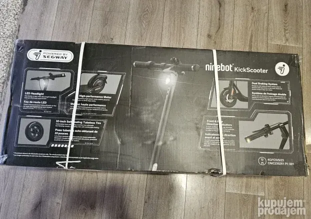Segway F2 Plus E KickScooter električni trotinet neotvoren