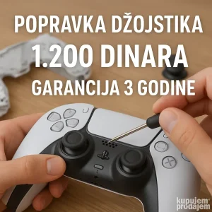 Servis Popravka PS5 Dzojstika Drift Analoga Hall Effect
