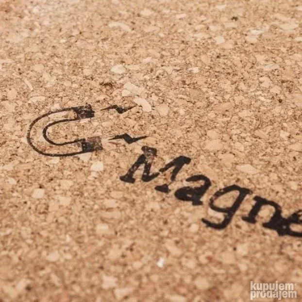 Podmetač za šerpe od plute sa magnetom