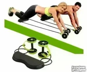 NOV MULTIFUNKCIONALNI Roler sa oprugama+podloga Za Trbušnjak